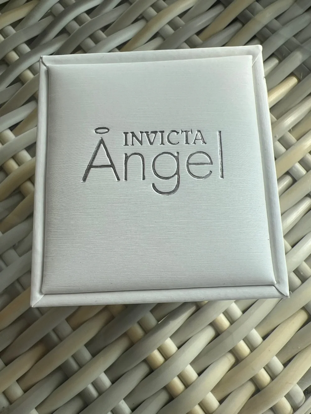Invicta Angel Heart Ring Watch Silver Stainless Steel Crystal Bezel 49572 NWT
